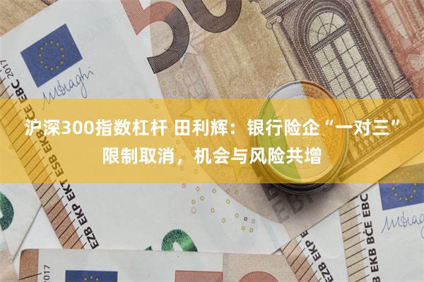 沪深300指数杠杆 田利辉：银行险企“一对三”限制取消，机会与风险共增