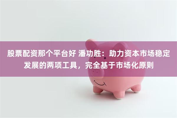 股票配资那个平台好 潘功胜：助力资本市场稳定发展的两项工具，完全基于市场化原则