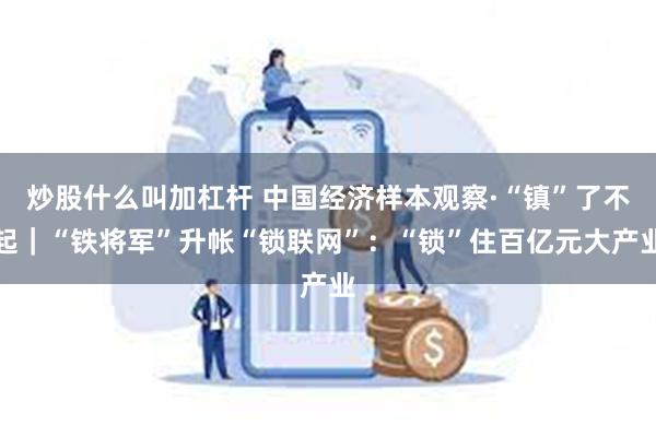 炒股什么叫加杠杆 中国经济样本观察·“镇”了不起｜“铁将军”升帐“锁联网”：“锁”住百亿元大产业