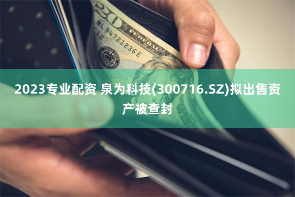 2023专业配资 泉为科技(300716.SZ)拟出售资产被查封